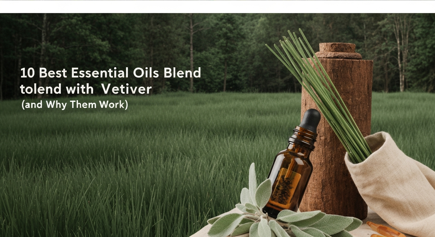 10 Best Essential Oils to Blend with Vetiver (and Why They Work)