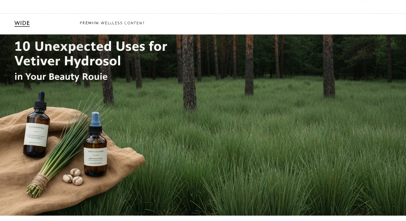 10 Unexpected Uses for Vetiver Hydrosol in Your Beauty Routine