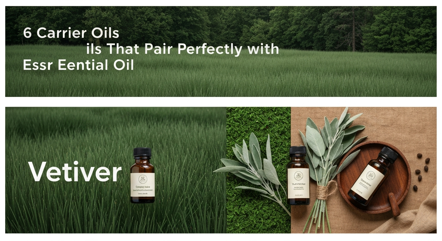 6 Carrier Oils That Pair Perfectly with Vetiver Essential Oil