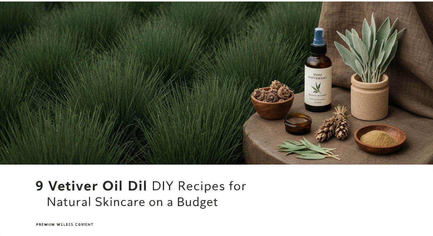 9 Vetiver Oil DIY Recipes for Natural Skincare on a Budget