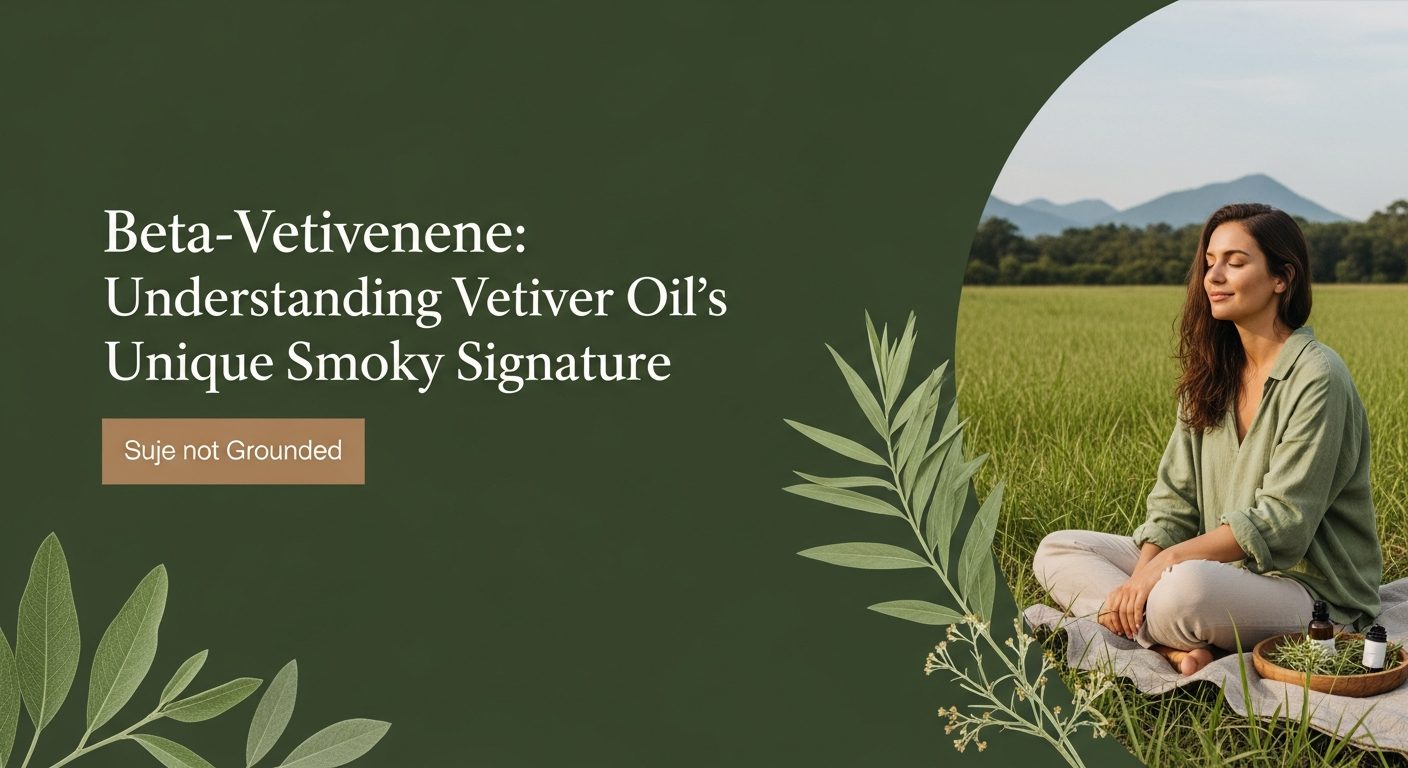 Beta-Vetivenene: Understanding Vetiver Oil's Unique Smoky Signature