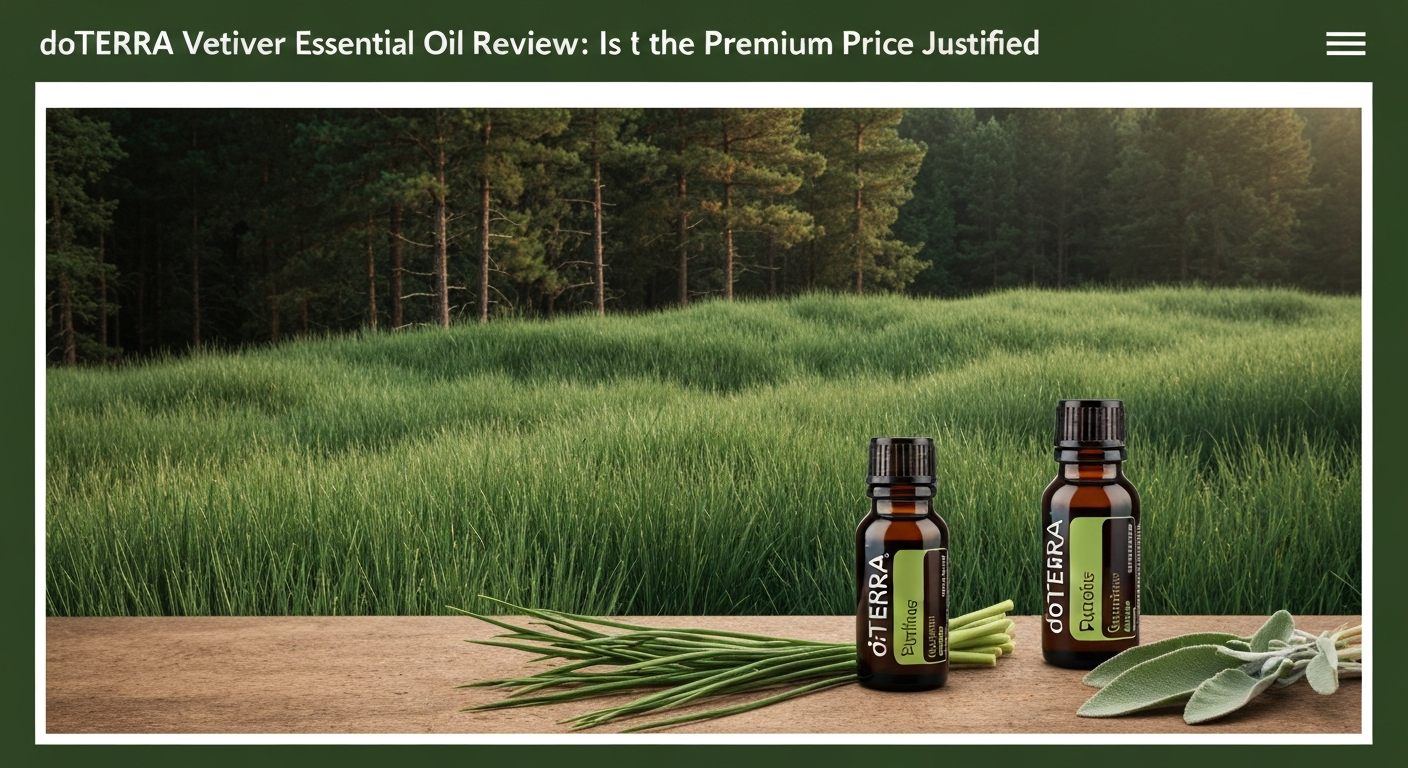 doTERRA Vetiver Essential Oil Review: Is the Premium Price Justified?