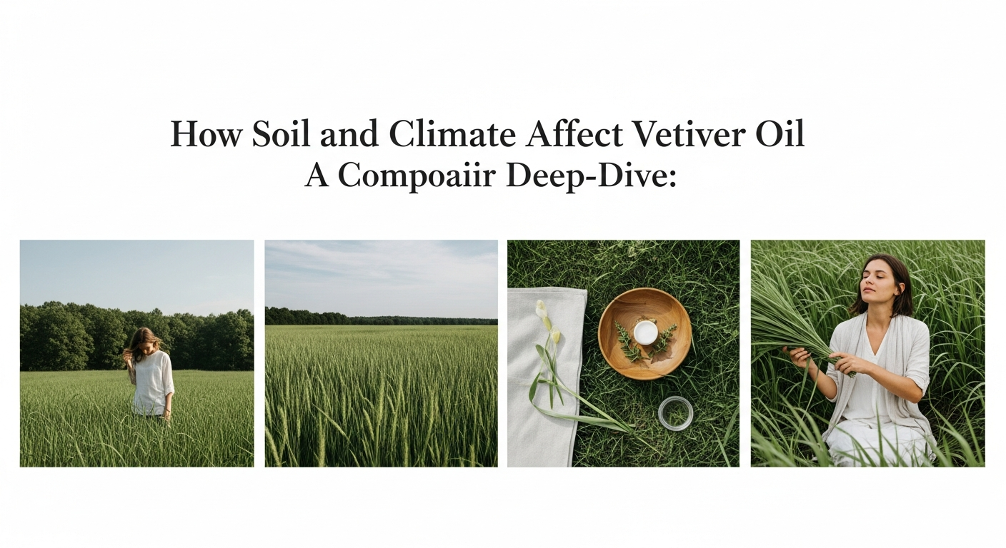 How Soil and Climate Affect Vetiver Oil Composition: A Terroir Deep-Dive