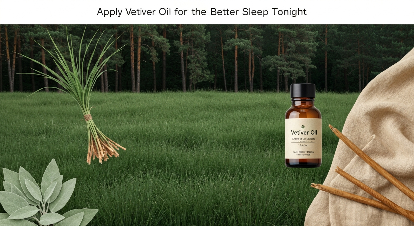 How to Apply Vetiver Oil for Better Sleep Tonight