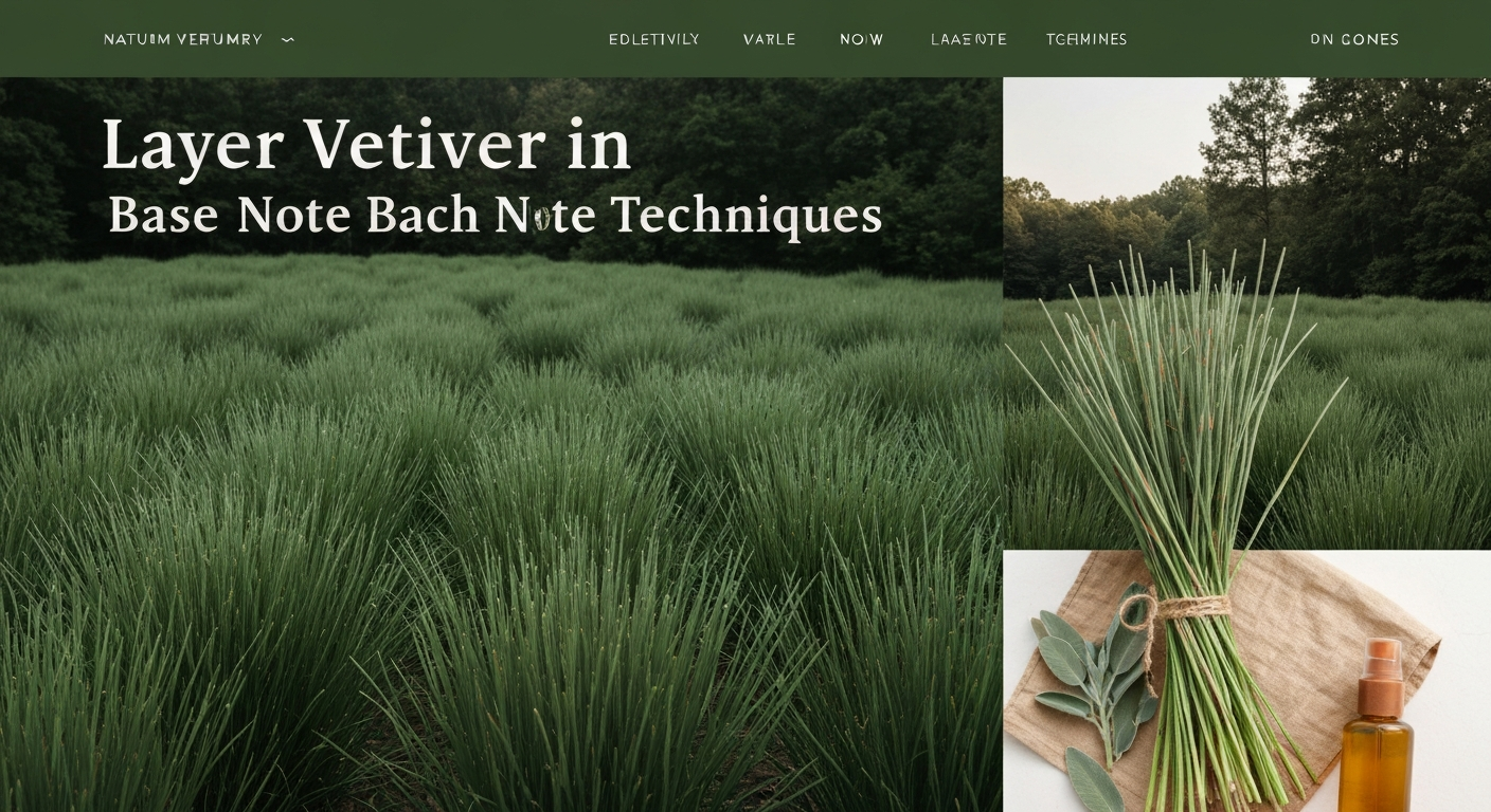 How to Layer Vetiver in Natural Perfumery: Base Note Techniques