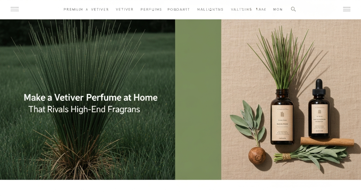How to Make a Vetiver Perfume at Home That Rivals High-End Fragrances