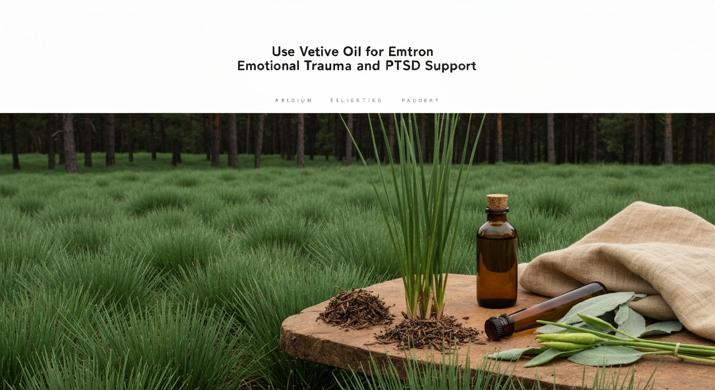 How to Use Vetiver Oil for Emotional Trauma and PTSD Support
