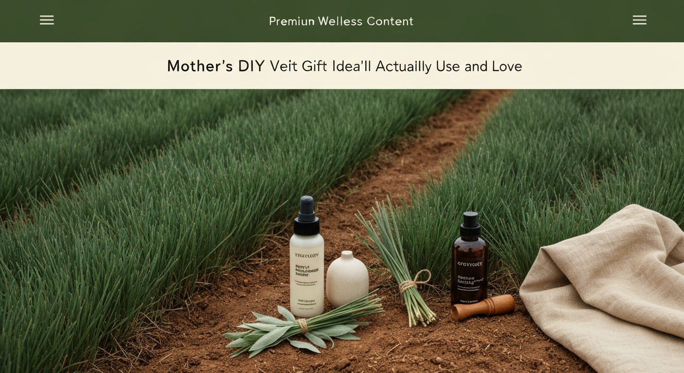 Mother's Day DIY Vetiver Gift Ideas She'll Actually Use and Love
