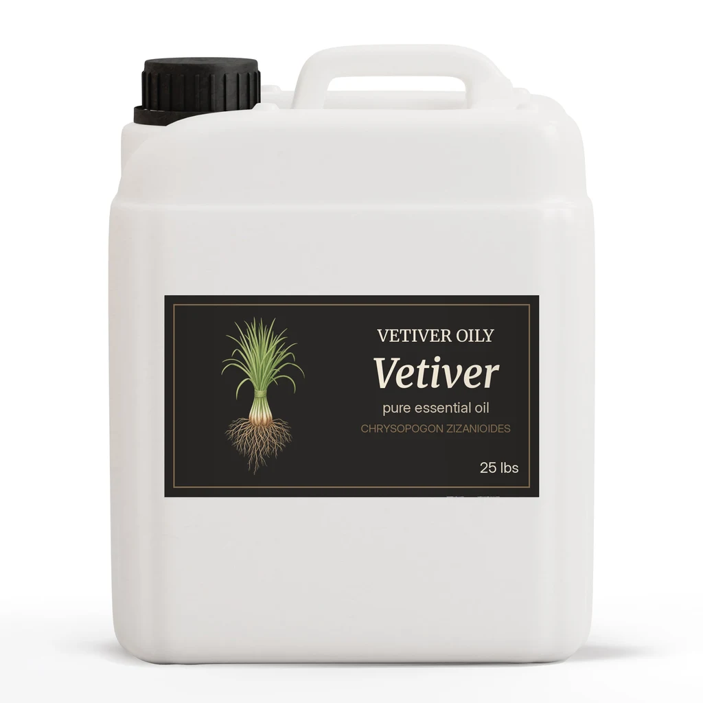 Vetiver Essential Oil 25 lbs