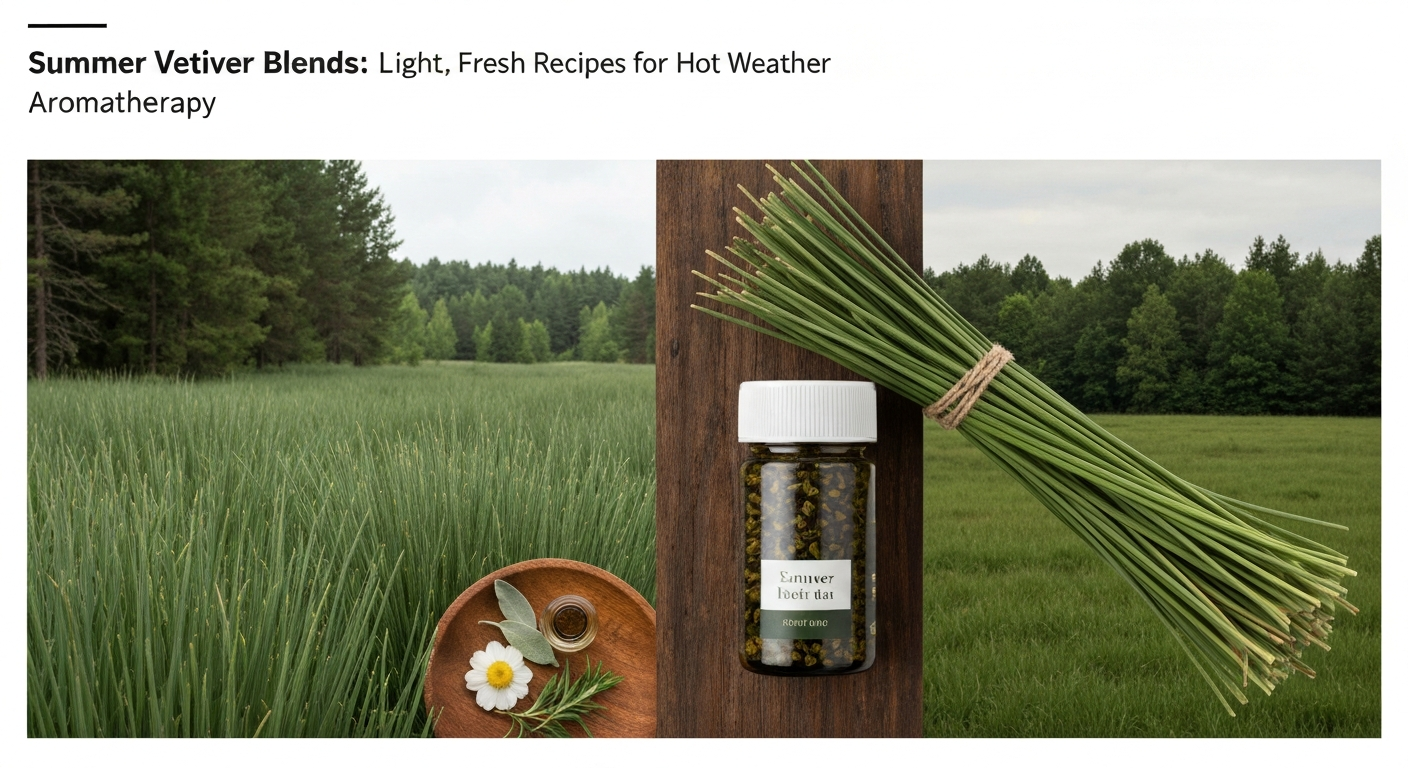 Summer Vetiver Blends: Light, Fresh Recipes for Hot Weather Aromatherapy