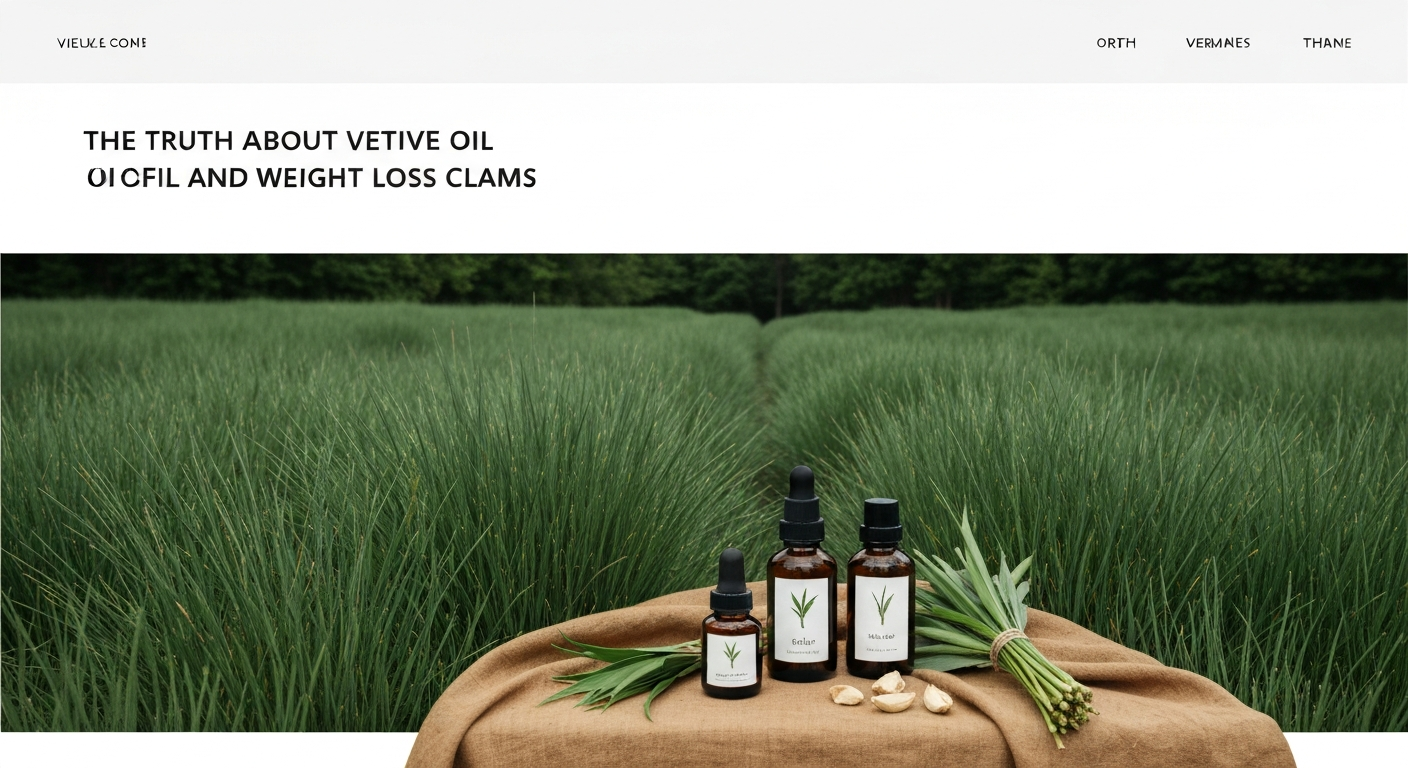 The Truth About Vetiver Oil and Weight Loss Claims