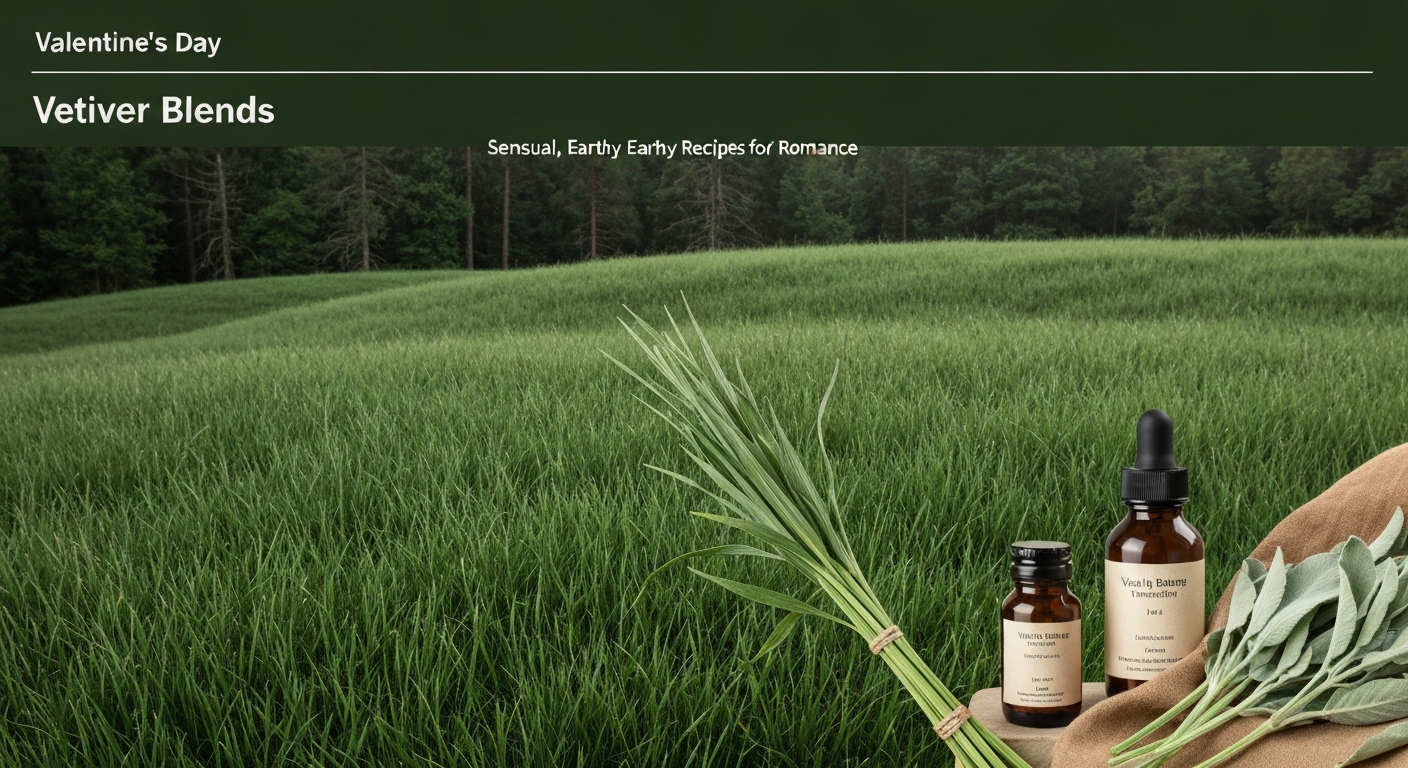 Valentine's Day Vetiver Blends: Sensual, Earthy Recipes for Romance