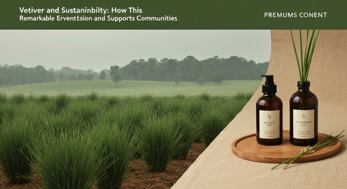 Vetiver and Sustainability: How This Remarkable Grass Prevents Erosion and Supports Communities