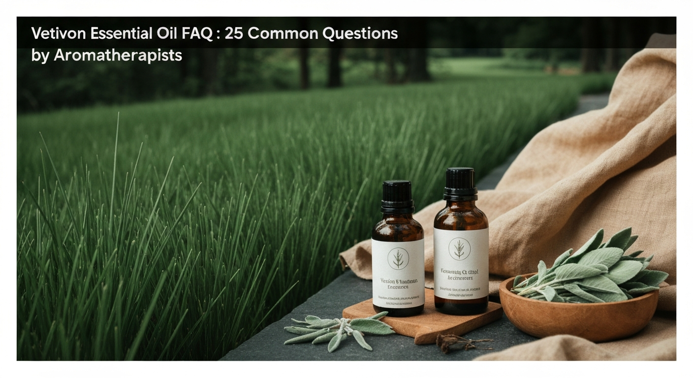 Vetiver Essential Oil FAQ: 25 Common Questions Answered by Aromatherapists