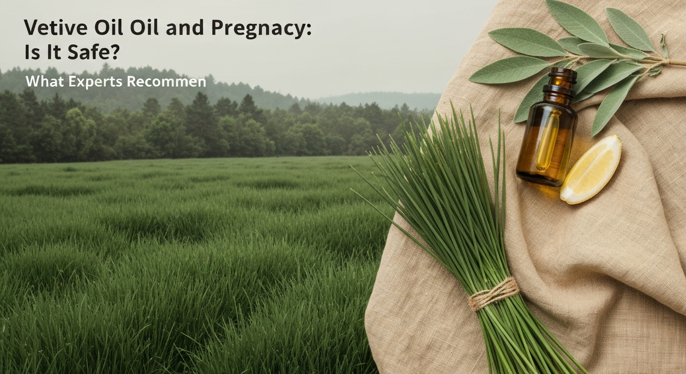 Vetiver Oil and Pregnancy: Is It Safe? What Experts Recommend