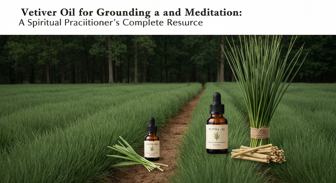Vetiver Oil for Grounding and Meditation: A Spiritual Practitioner's Complete Resource