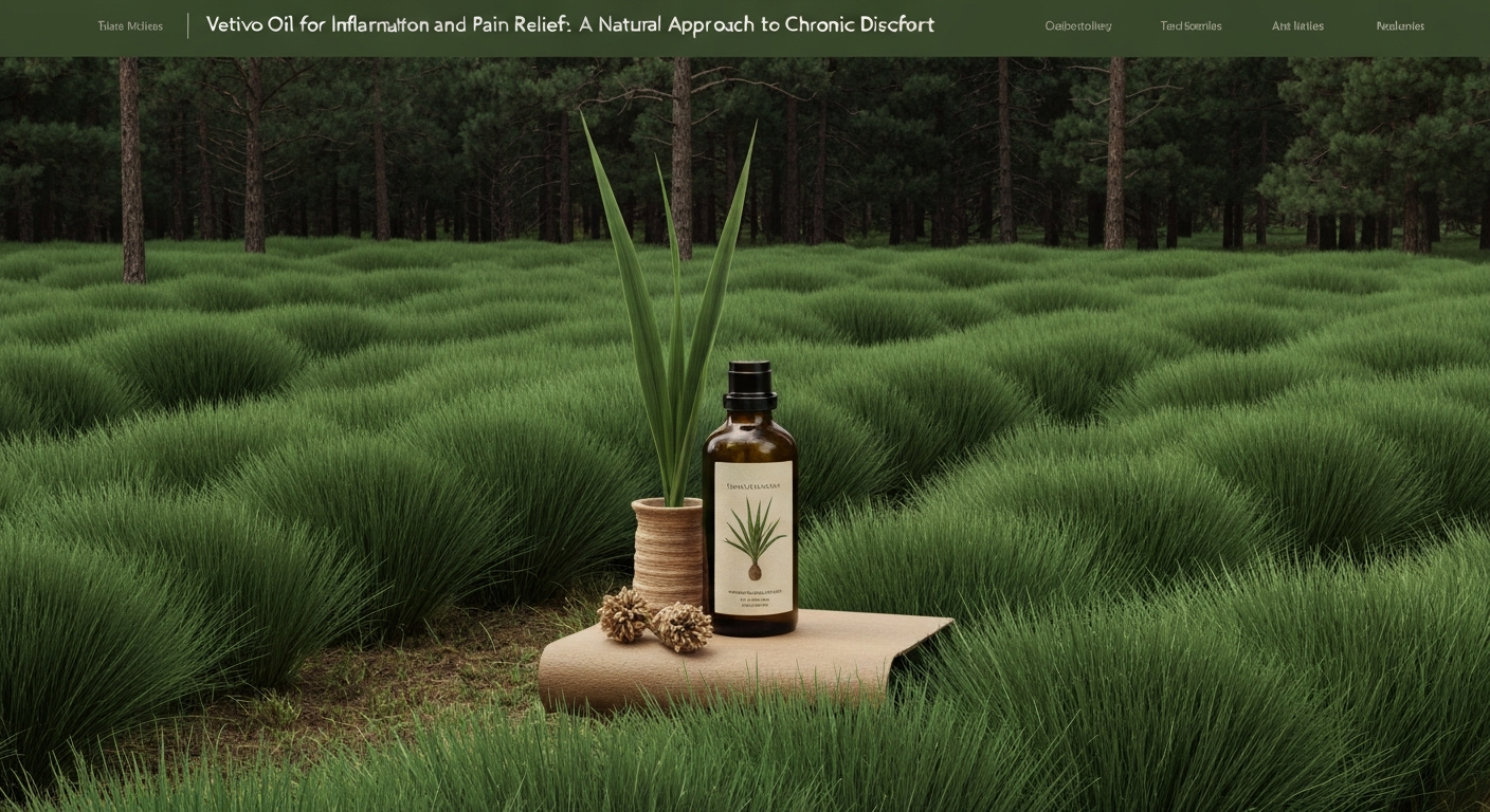 Vetiver Oil for Inflammation and Pain Relief: A Natural Approach to Chronic Discomfort