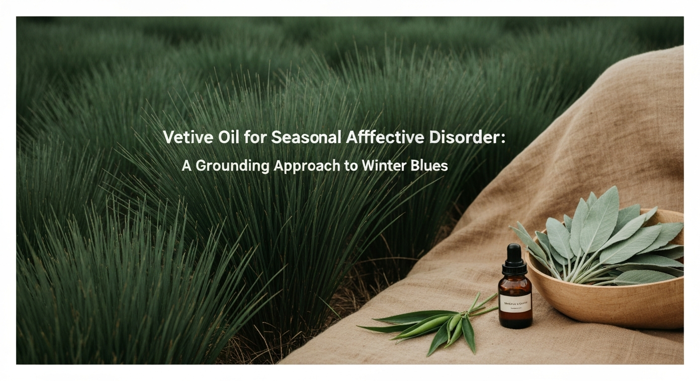 Vetiver Oil for Seasonal Affective Disorder: A Grounding Approach to Winter Blues