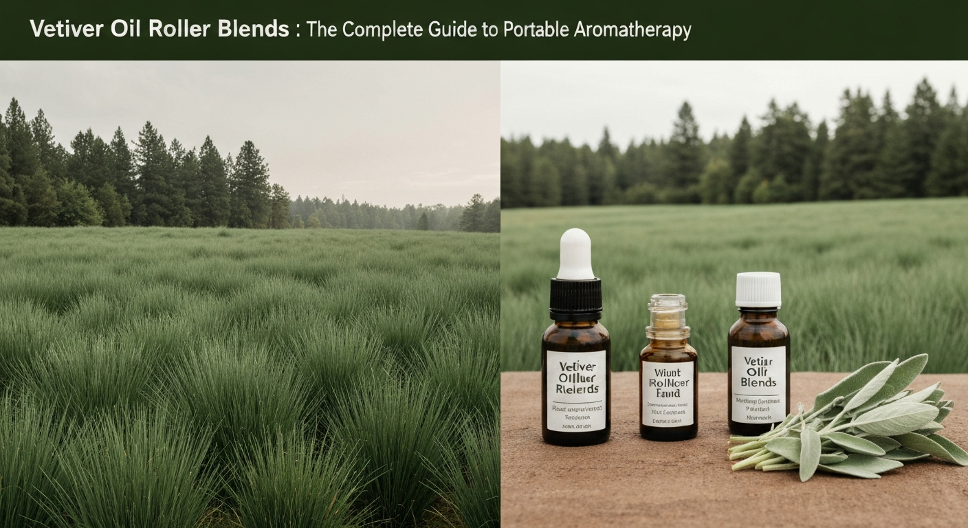 Vetiver Oil Roller Blends: The Complete Guide to Portable Aromatherapy