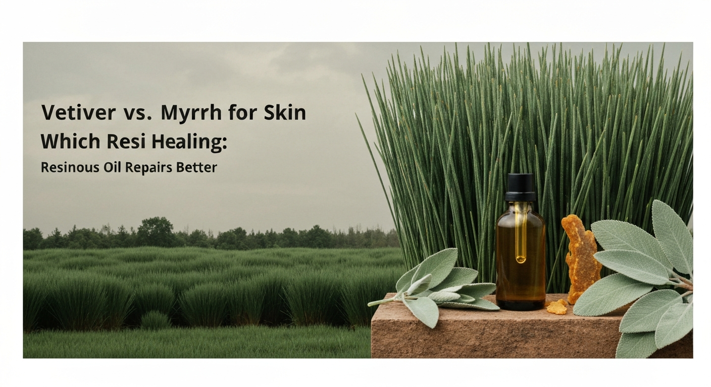 Vetiver vs. Myrrh for Skin Healing: Which Resinous Oil Repairs Better?