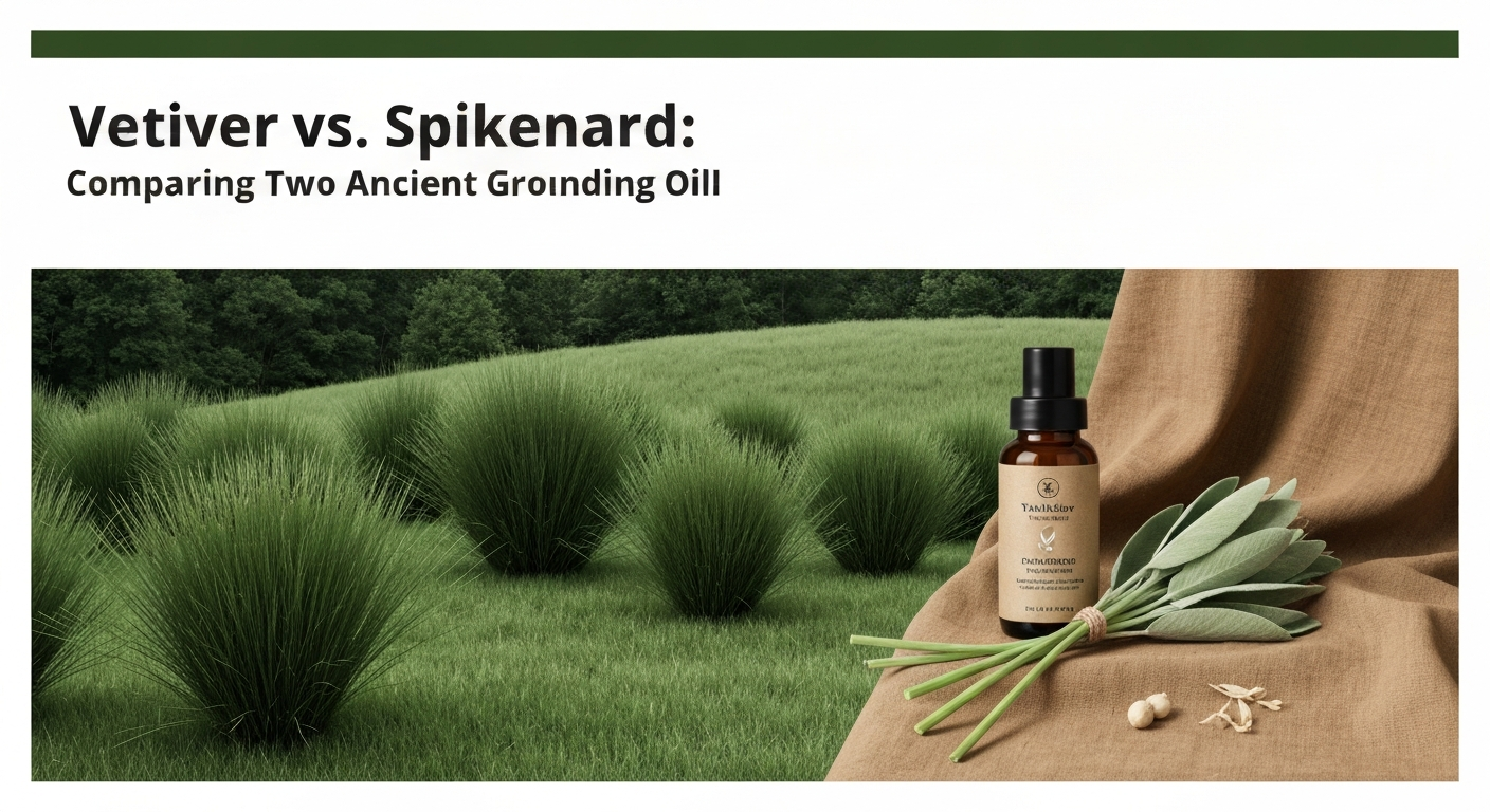 Vetiver vs. Spikenard: Comparing Two Ancient Grounding Oils
