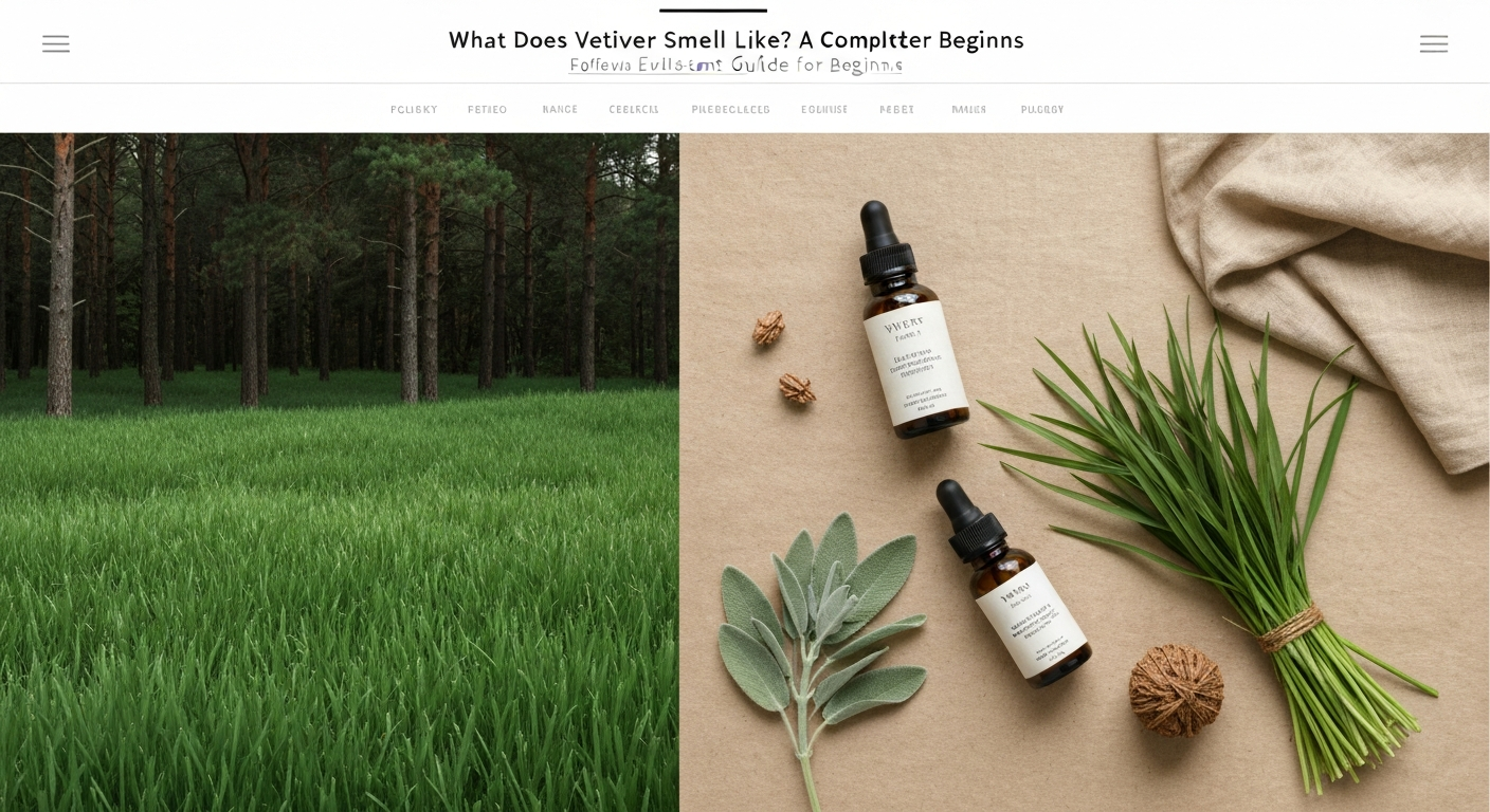 What Does Vetiver Smell Like? A Complete Scent Guide for Beginners