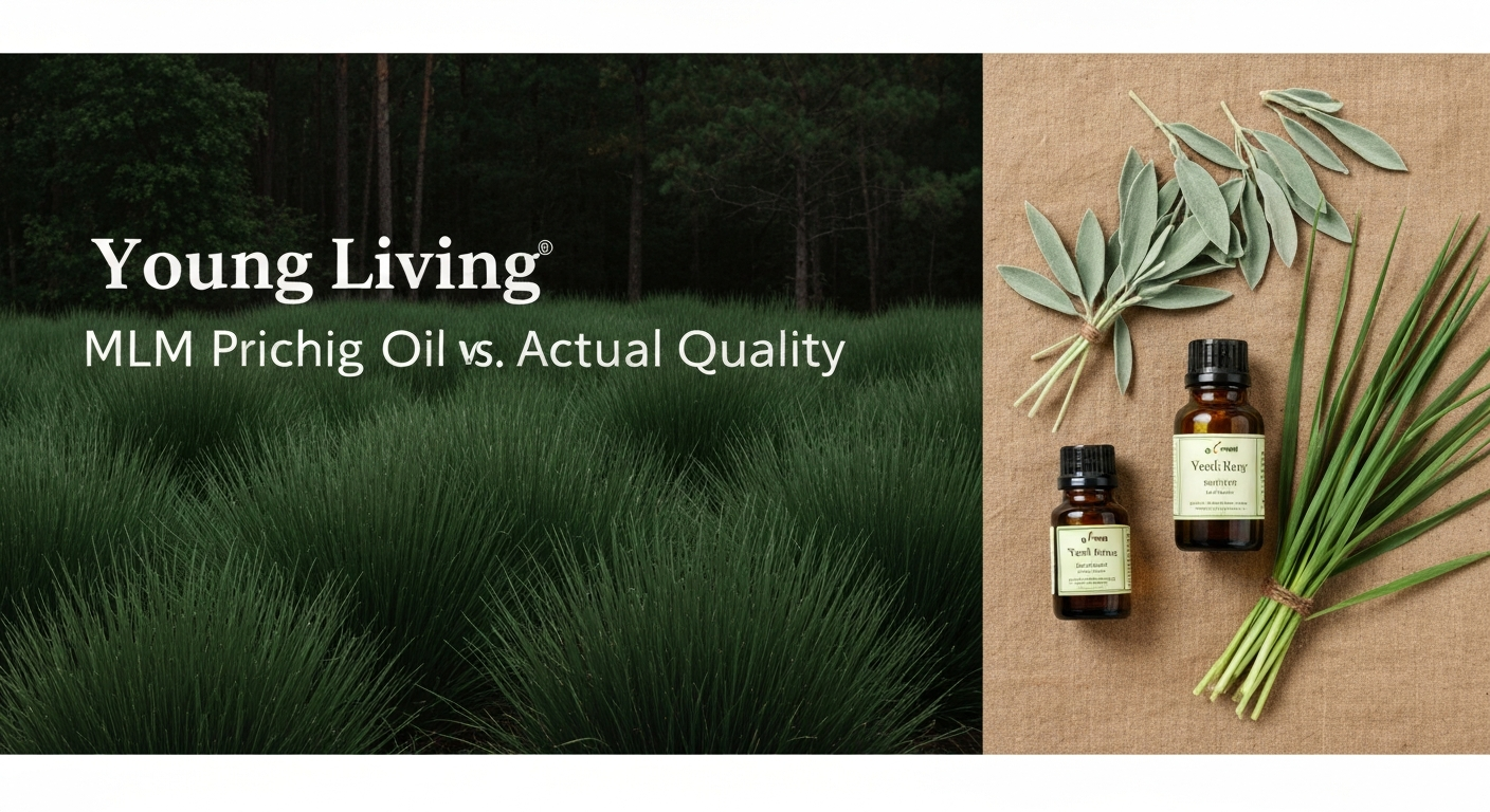 Young Living Vetiver Essential Oil Review: MLM Pricing vs. Actual Quality